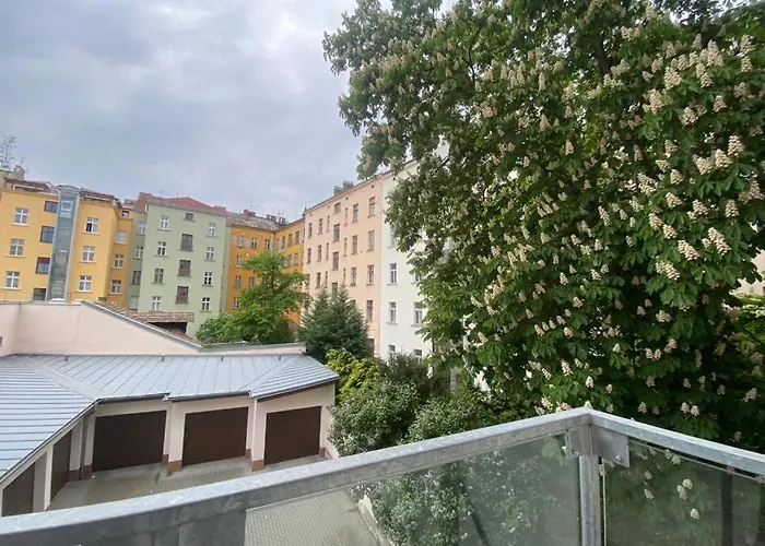 Designed Apartment Next To Vaclav Square With Terrace And Private Garage